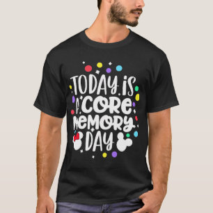 Aujourd'hui est un T-shirt de jour mémoire