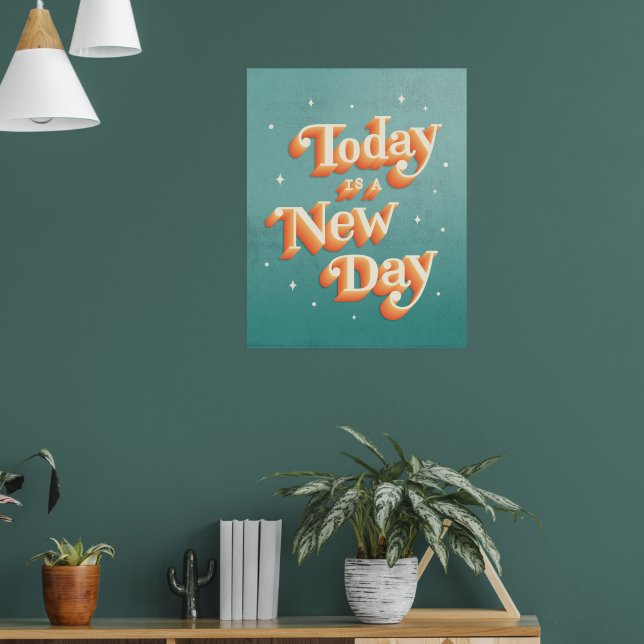 Aujourd'hui est une affiche du jour (Salon 1)