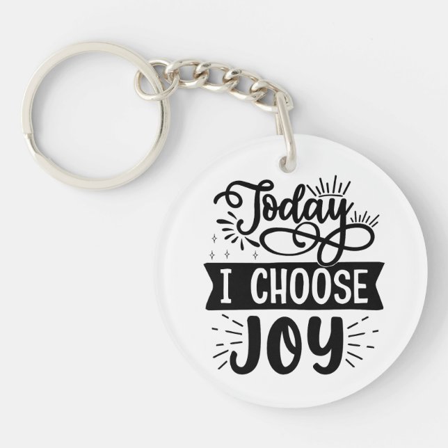 Aujourd'hui je choisis Joy - Inspirational Acrryli (Devant)