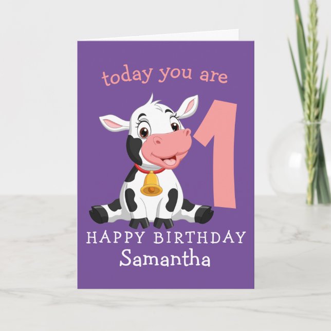 aujourd'hui votre ferme de cartes d'anniversaire 1 (Devant)