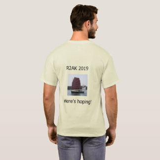 Auklet d'équipe - avant et T-shirt arrière