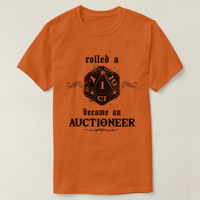Auktionator T-Shirt (Design vorne)