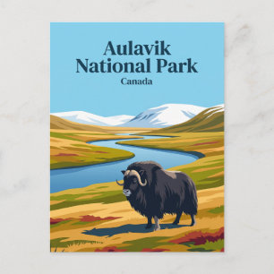 Aulavik-Nationalpark Kanada Postkarte