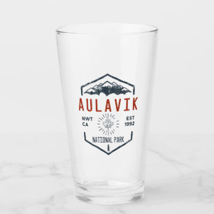 Aulavik Nationalpark Kanada Vintag erschüttert Glas