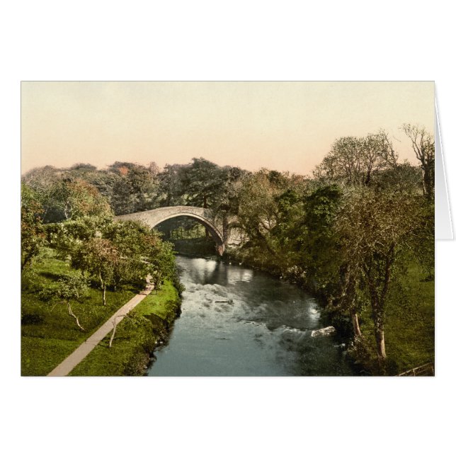 Auld Brig O'Doon, Ayrshire, Schottland (Vorderseite (Horizontal))