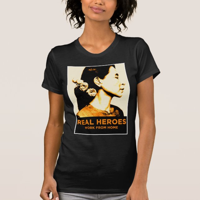 Aung San Suu Kyi T-Shirt (Vorderseite)
