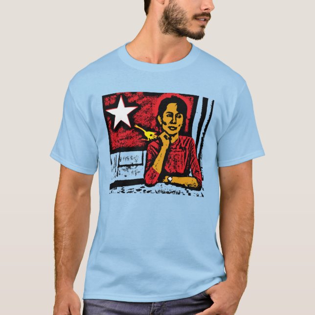 Aung San Suu Kyi T-Shirt (Vorderseite)