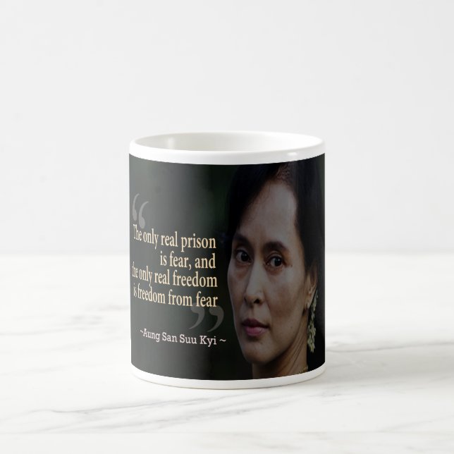 Aung- San Suu KyiTasse Verwandlungstasse (Mittel)