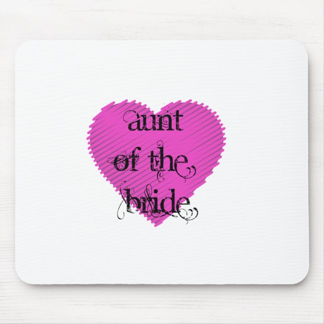 Aunt of the Bride Mousepad (Vorne)