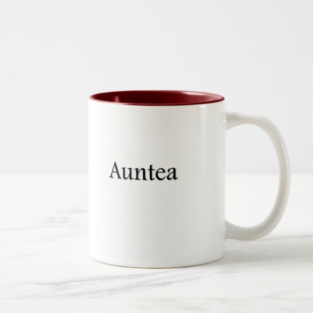 Auntea Tee-Tasse Zweifarbige Tasse (Rechts)