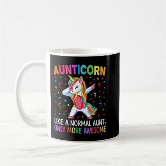 Aunticorn Like An Aunt Only Awesome Dabbing Unicor Kaffeetasse