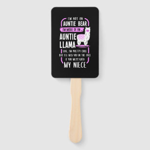 Auntie Llama Fächer