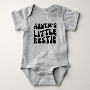 Aunties kleine beste Freundin süß Baby Strampler