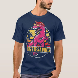 Auntiesaurus T re Tante Saurus Dinosaurier Frauen T-Shirt