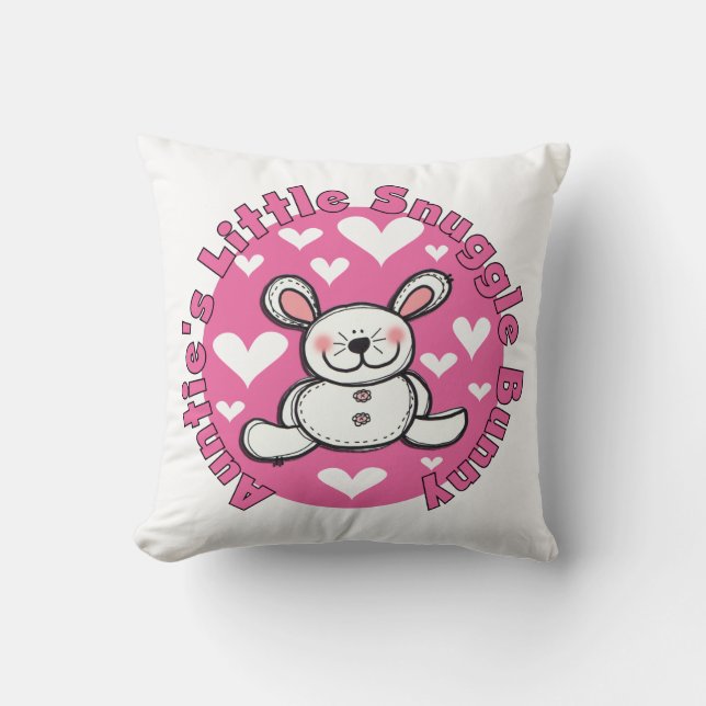 AUNTIESNUGGLEBUNNY.png Kissen (Vorderseite)