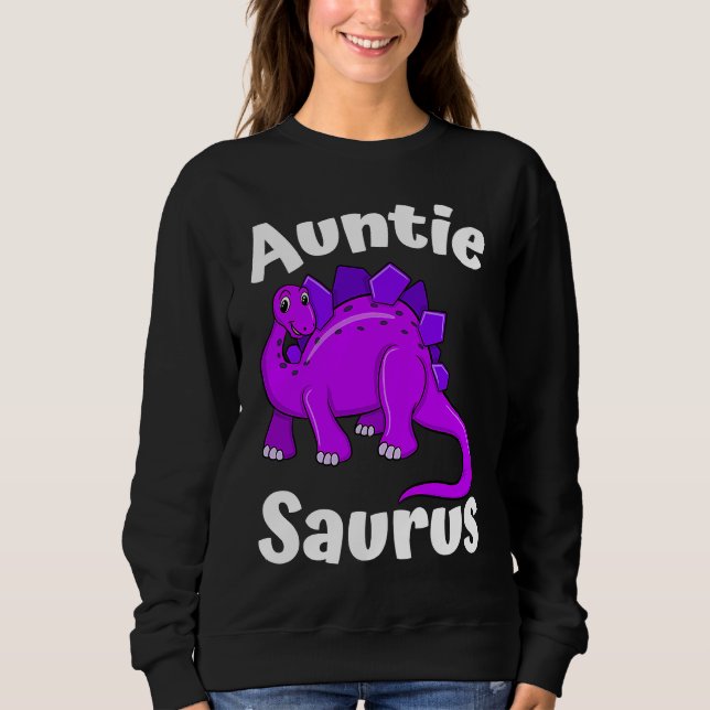 Auntsaurus Aunt Dinosaur  Dino Sweatshirt (Vorderseite)