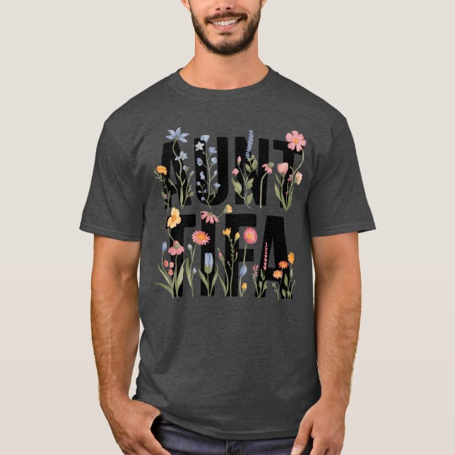AuntTifa modern retro T-Shirt (Vorderseite)