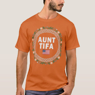 AuntTifa Vintage-Familie T-Shirt