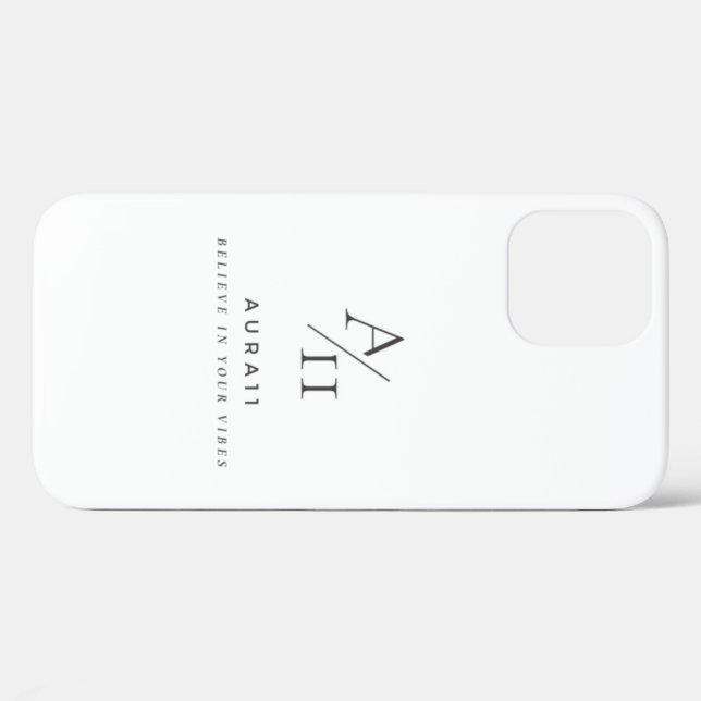 Aura11 glaubt an eure Lebensweise Case-Mate iPhone Hülle (Rückseite (Horizontal))