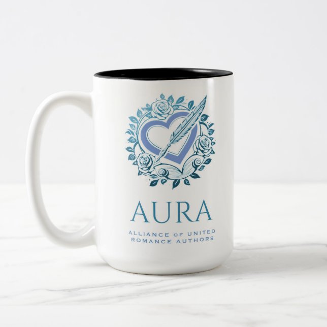 AURA blue mug (Gauche)