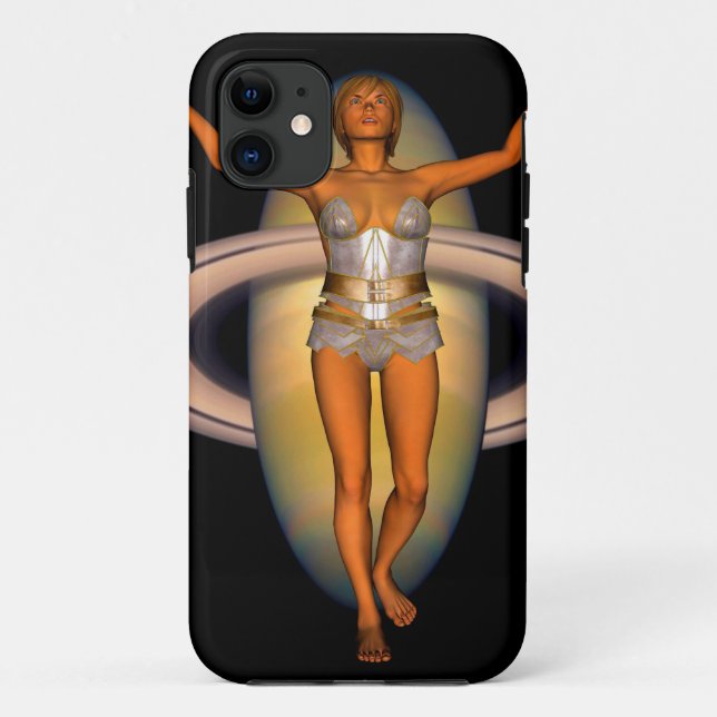 Aura des Saturns Case-Mate iPhone Hülle (Rückseite)