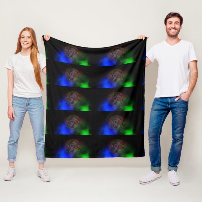 Aura eines Planeten, Fleecedecke (Beispiel)