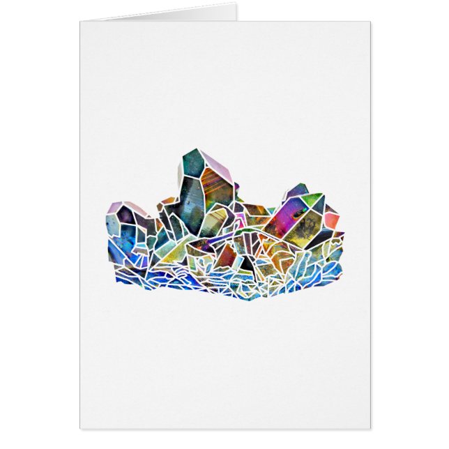 Aura en cristal curative d'arc-en-ciel d'art de (Devant)