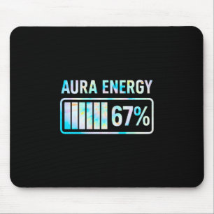 Aura Energie 67 67 Sechs Sieben Meme Mousepad