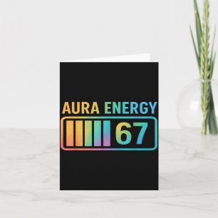 Aura Energie 67 Gen Alpha 6 7 Meme Infinite Rizz S Karte