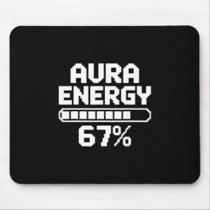 Aura Energie bei 67 Lustig Sechs Sieben Meme Gen A Mousepad