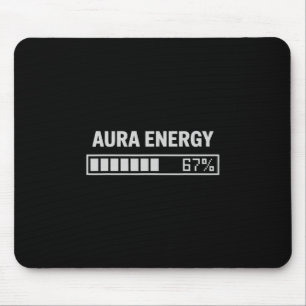 Aura Energie bei 67 Lustig Six Seven Meme Gen Alph Mousepad
