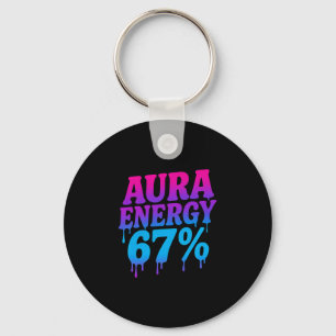 Aura Energie bei 67 Lustiges Sechs Sieben Meme Aur Schlüsselanhänger