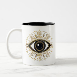 Aura Eye   Keramik Tasse   Gutes Energiegeschenk