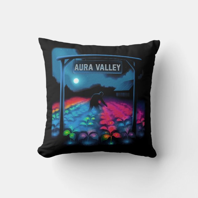 Aura Farm Colorful Valley Kissen (Vorderseite)