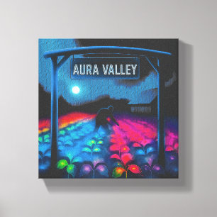 Aura Farm Colorful Valley Leinwanddruck