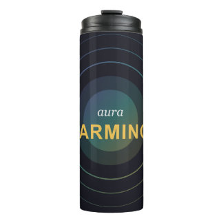 Aura Farming Funny Gen Z Thermoflask Bottle Thermosbecher