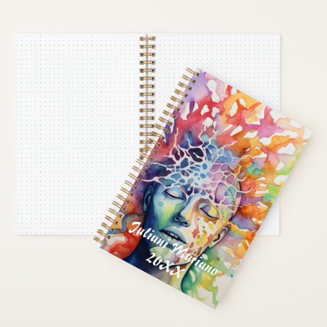 Aura Individuelle Name Notizbuch (Innen)