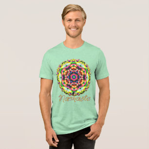 Aura Namaste Kaleidoskop Tri-Blend Shirt