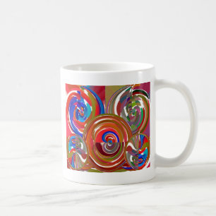 Aura-Reinigungs-Kreise - Reiki Meditations-Mandala Kaffeetasse