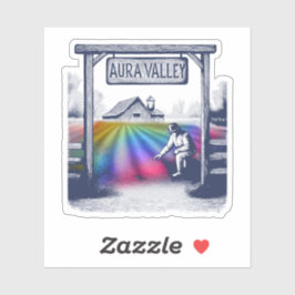 Aura Valley Farm Aufkleber