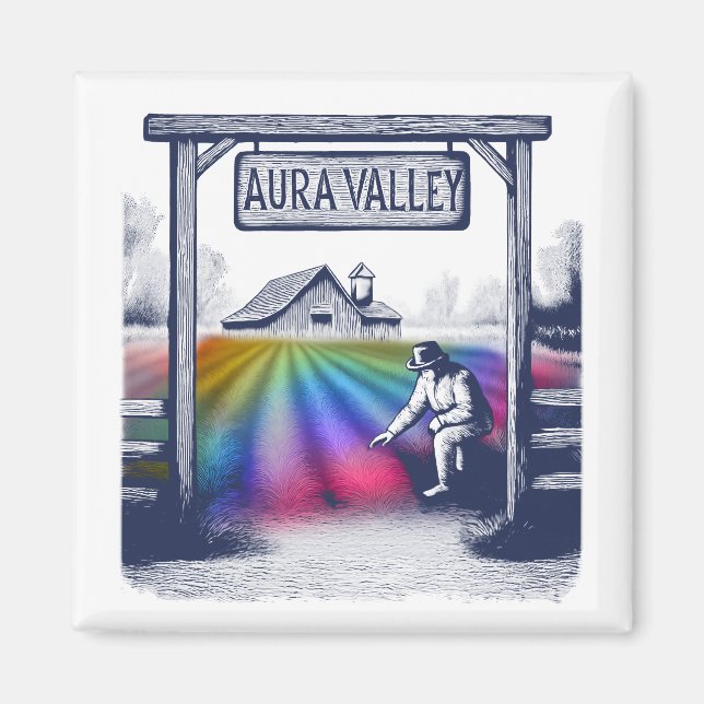 Aura Valley Farm Magnet (Vorne)