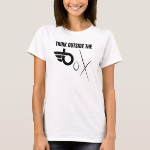 Aura Visionär Modern Minimalistisch Denke Außerhal T-Shirt