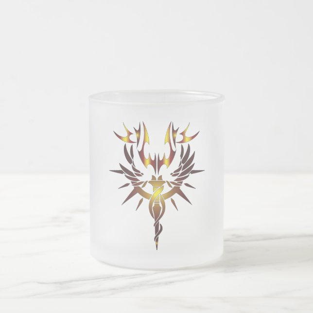 Auracle Glasbecher Mattglastasse (Mittel)