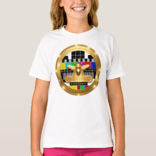 Auraluxy "Erfolgreich geladen" Golden Bee Premium T-Shirt