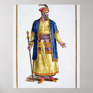 Aurengzeb, großer Khan der mongolischen Horden vom Poster