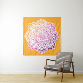 Auri Mandala Kunstteppich Wandteppich