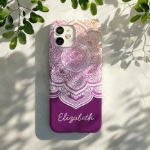 Auri Mandala Personalisierte iPhone-Hülle