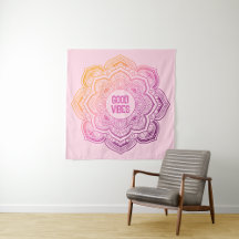 Auri Mandala Personalisierter Wandteppich