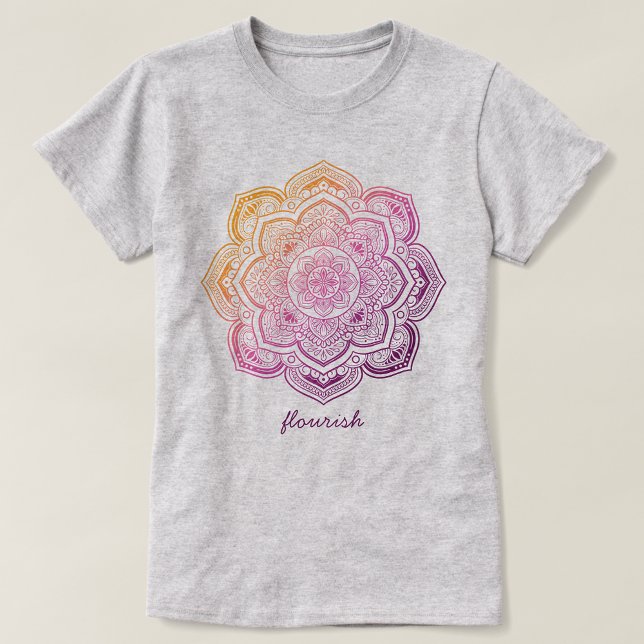 Auri Mandala Personalisiertes T-Shirt (Von Creator hochgeladen)