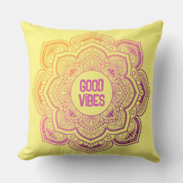 Auri Mandala Personalized Throw Pillow Kissen